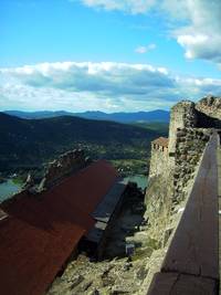 Burganlage in Visegrád